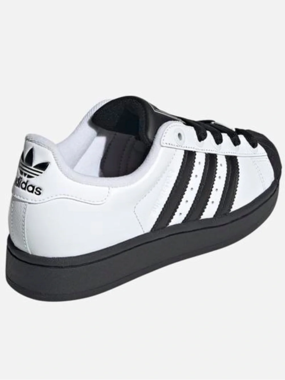 adidas Kids Superstar II J Sneakers - White & Black Shell Toe Youth Unisex Size4